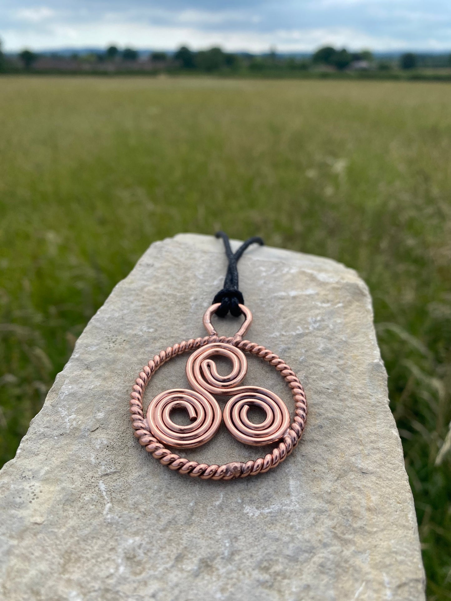 "Ancient Druids" Triskelion Amulet