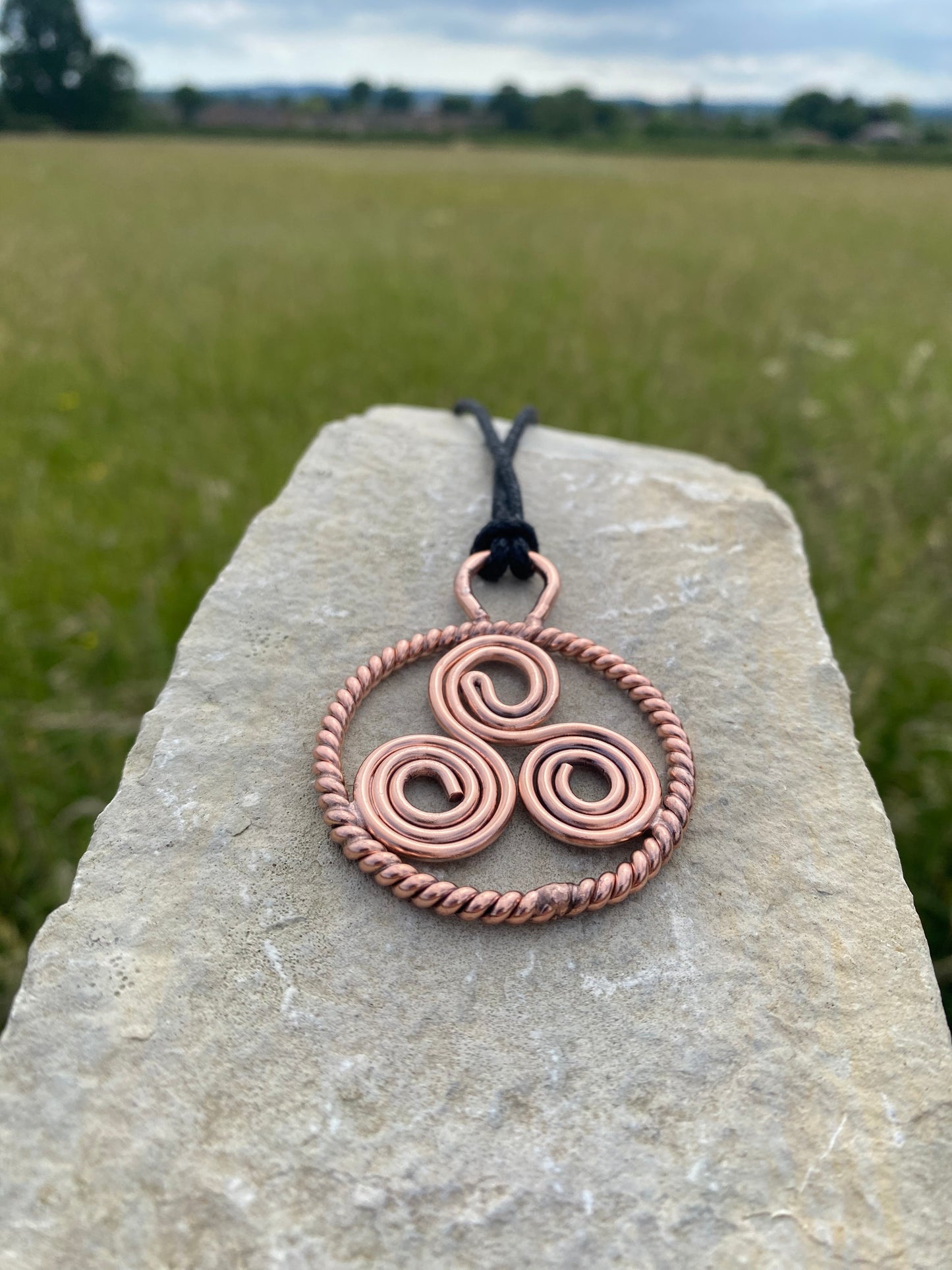 "Ancient Druids" Triskelion Amulet