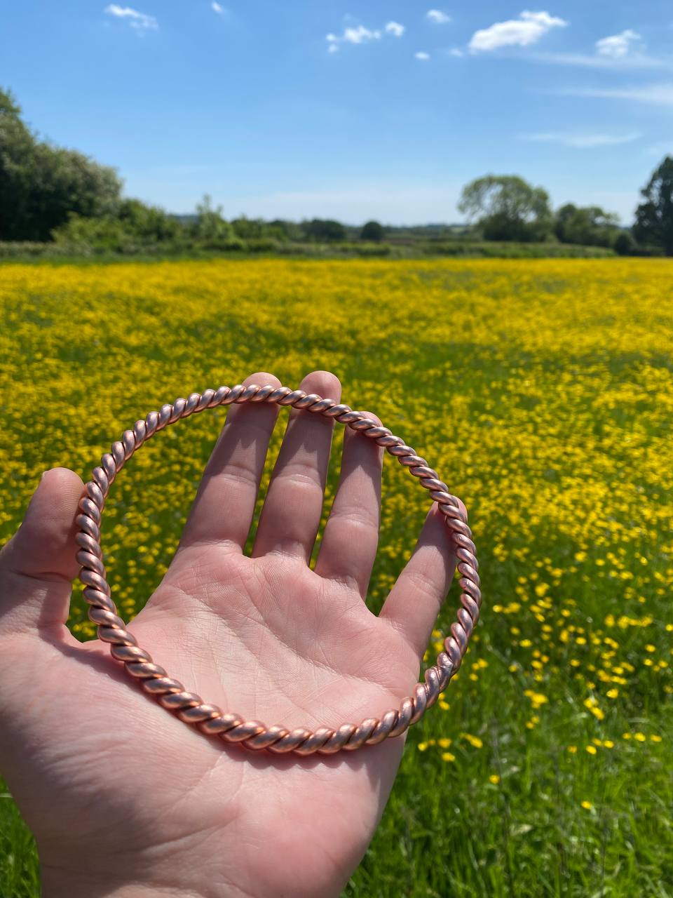 Heavy Duty Large New Earth Cubit Tensor Ring