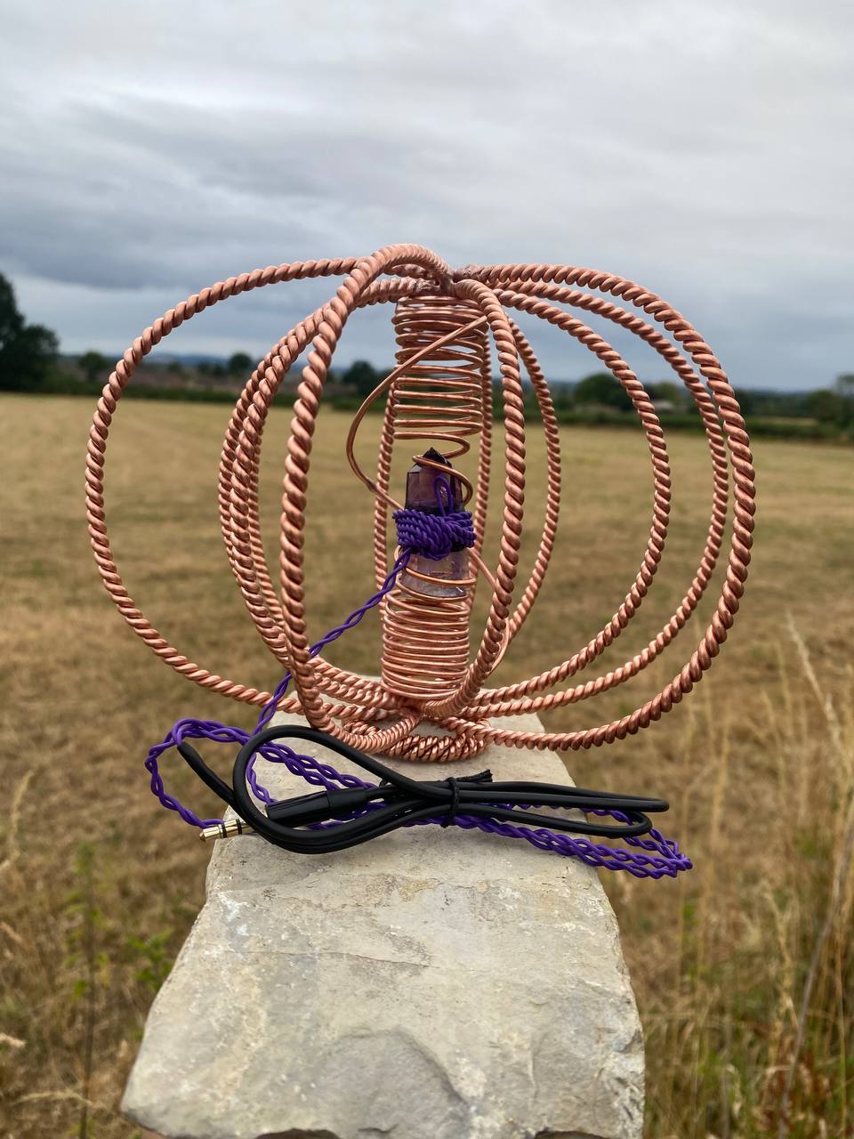 Holy Trinity Matrix Harmoniser with Amethyst Succor Punch Core (144MHz+177MHz+188MHz)