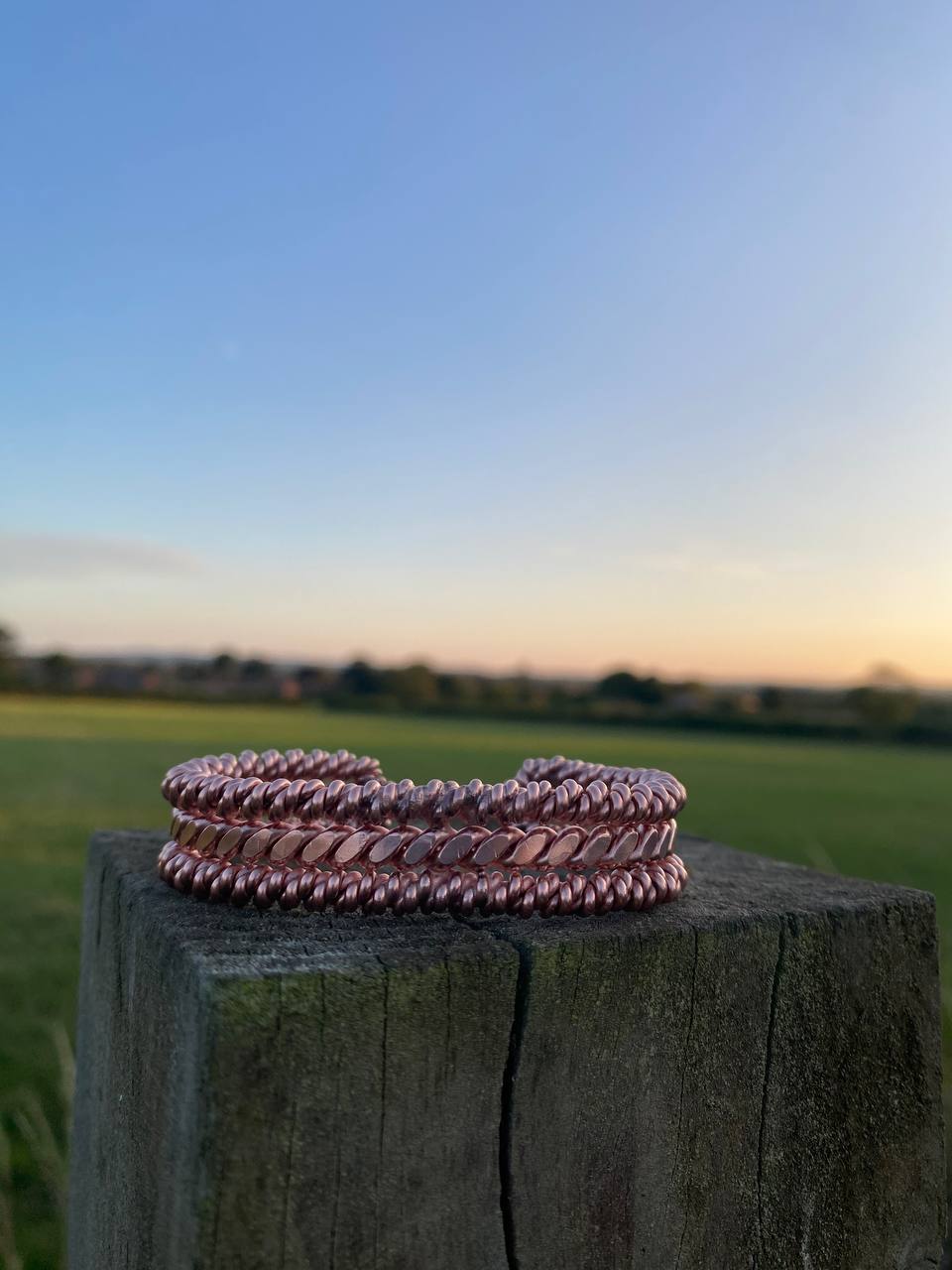 Double Twisted Tensor Cuff Bracelet