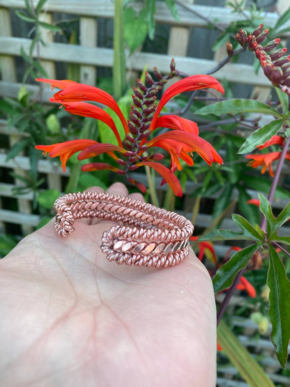 Double Twisted Tensor Cuff Bracelet