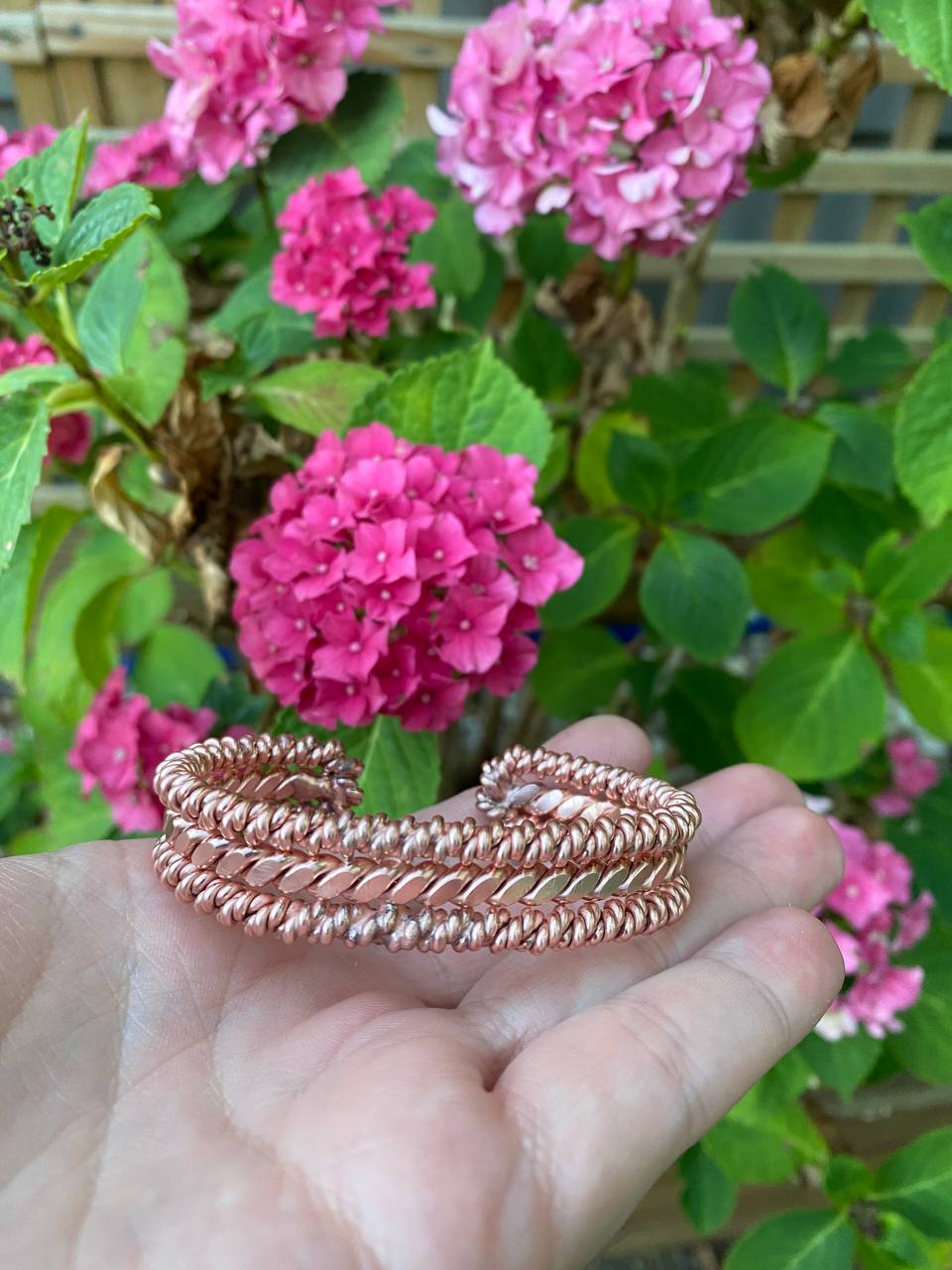 Double Twisted Tensor Cuff Bracelet