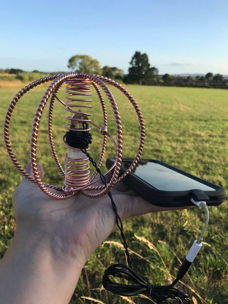 Lost Cubit Harmoniser with Clear Quartz Succor Punch Core (177MHz)