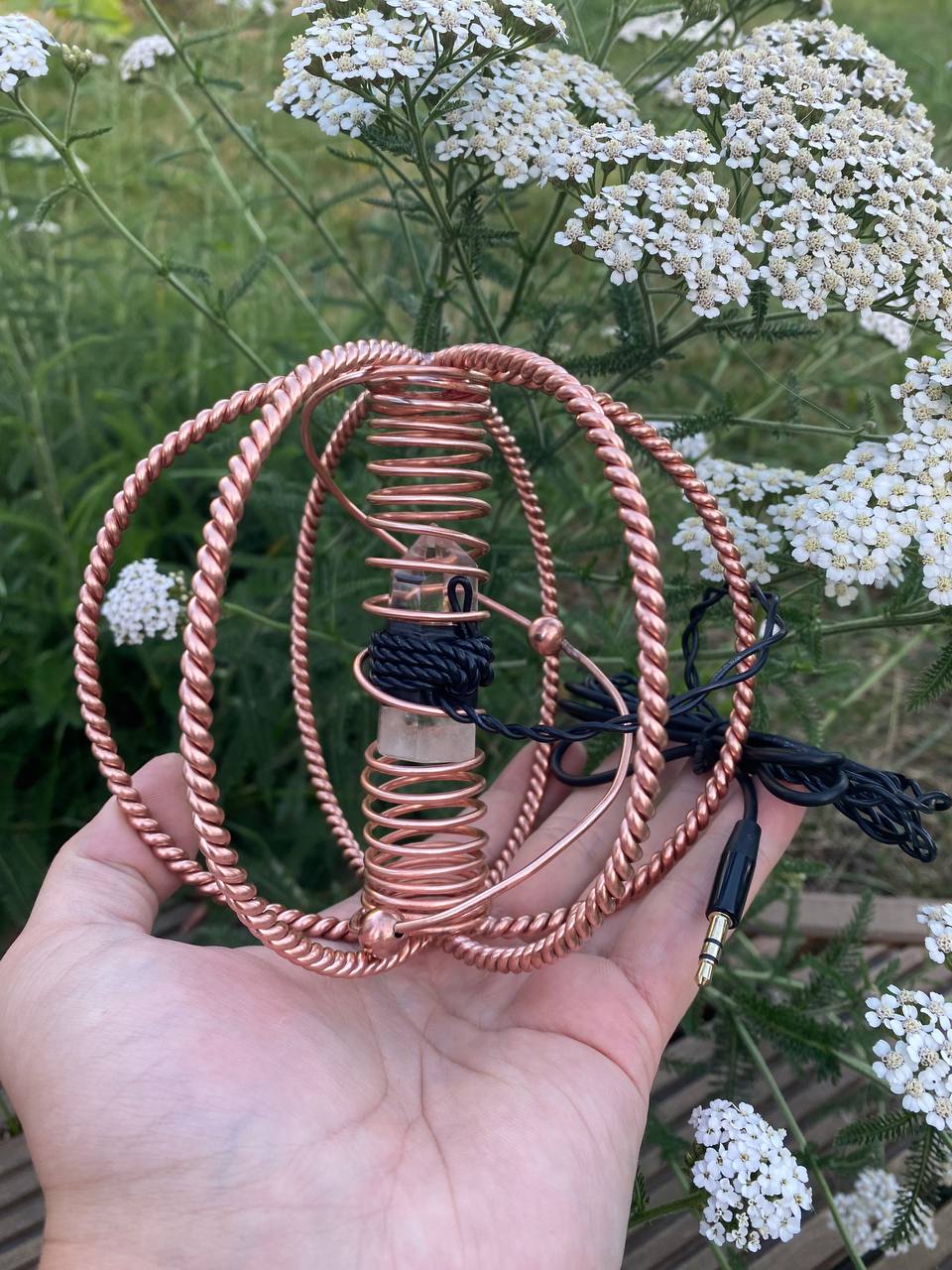 Lost Cubit Harmoniser with Clear Quartz Succor Punch Core (177MHz)