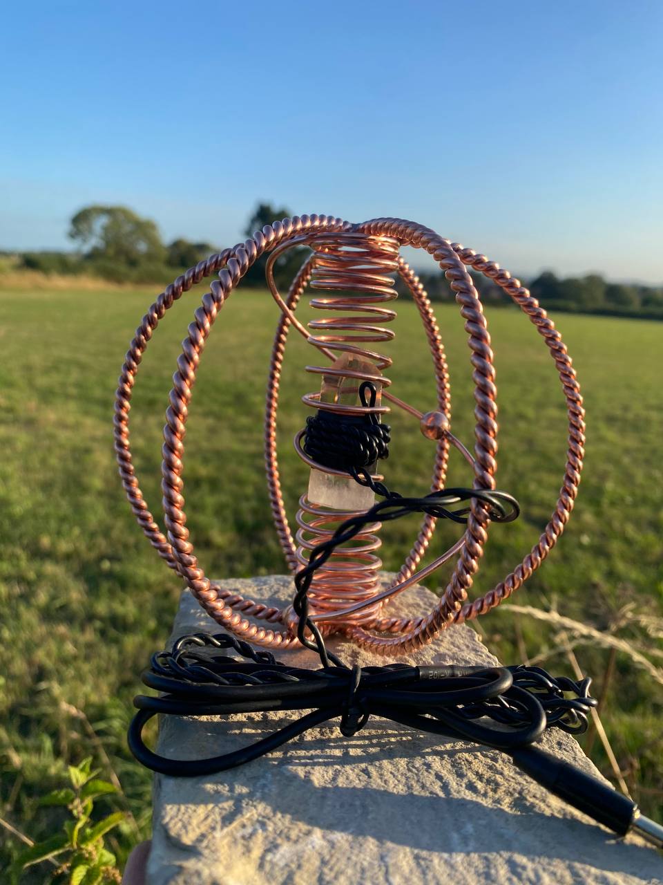 Lost Cubit Harmoniser with Clear Quartz Succor Punch Core (177MHz)