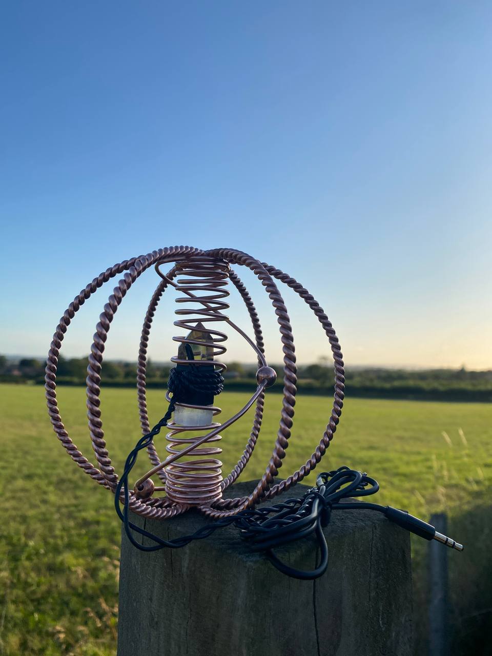 Lost Cubit Harmoniser with Clear Quartz Succor Punch Core (177MHz)