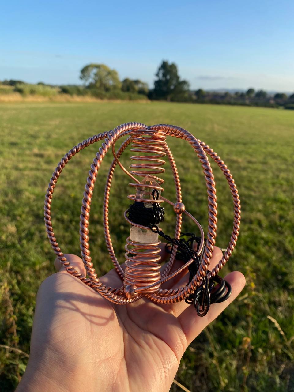 Lost Cubit Harmoniser with Clear Quartz Succor Punch Core (177MHz)