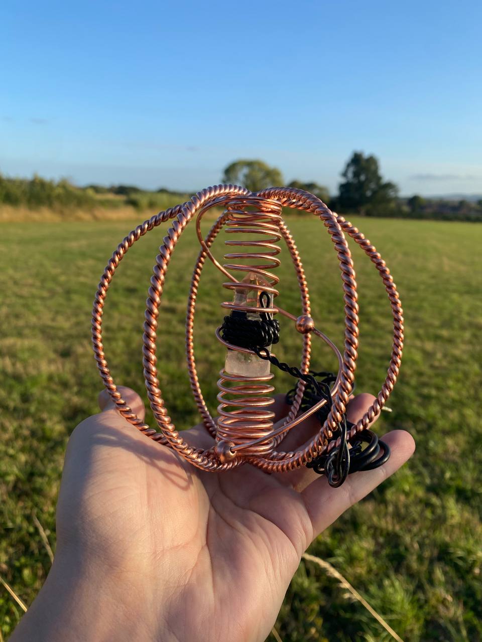 Lost Cubit Harmoniser with Clear Quartz Succor Punch Core (177MHz)