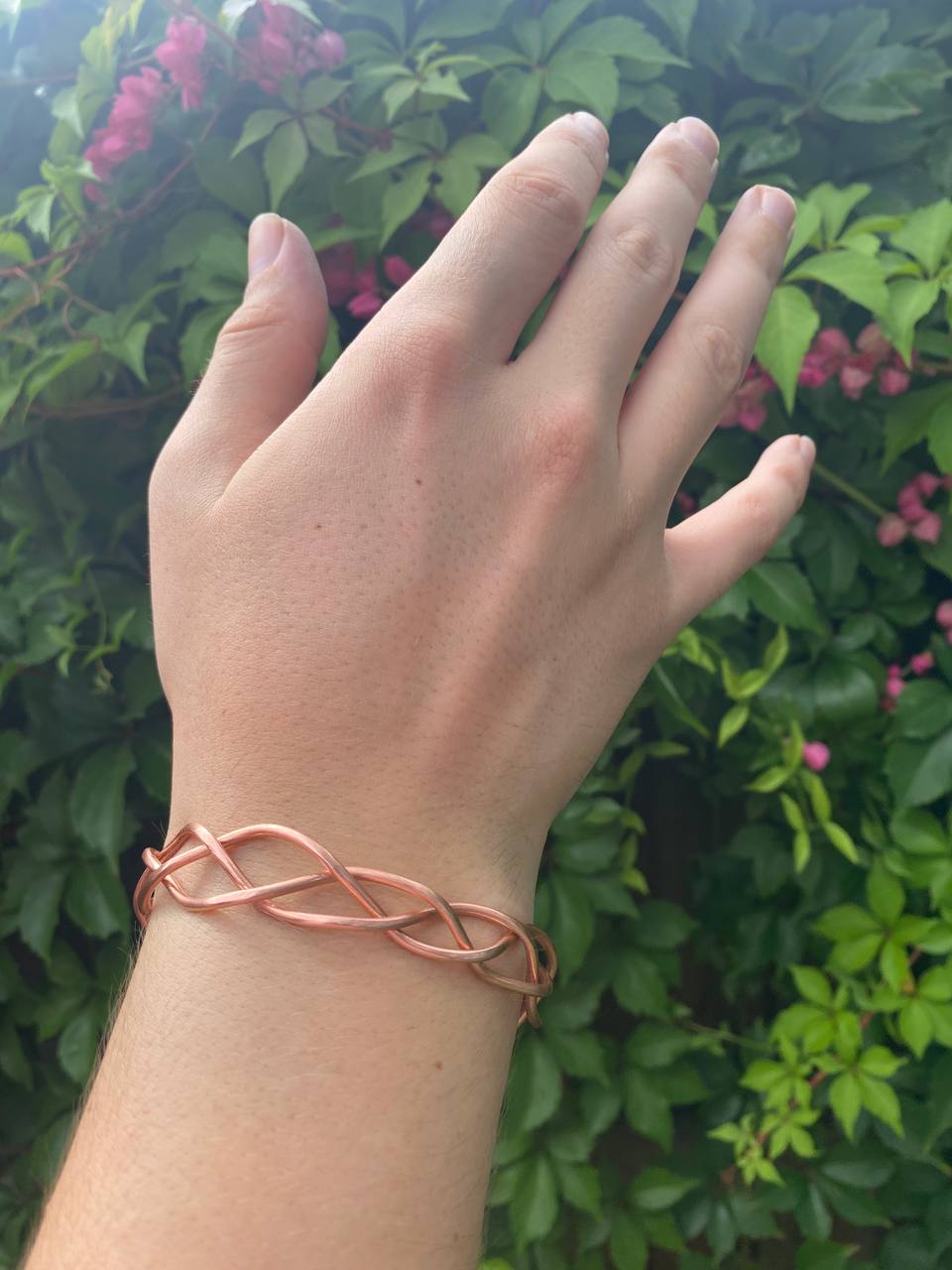 Braided Copper Bracelet