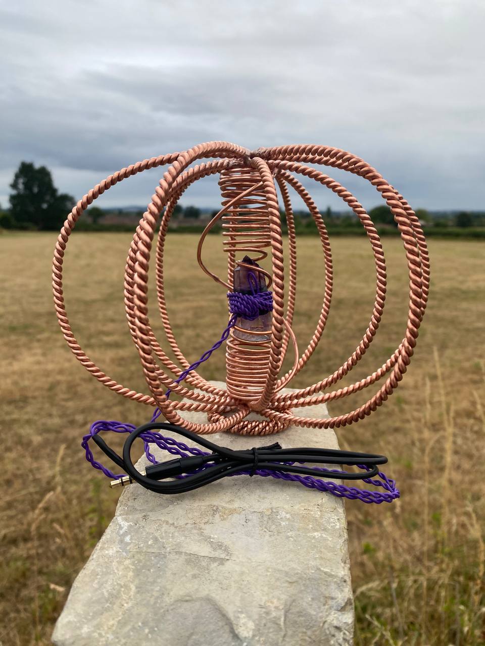 Holy Trinity Matrix Harmoniser with Amethyst Succor Punch Core (144MHz+177MHz+188MHz)