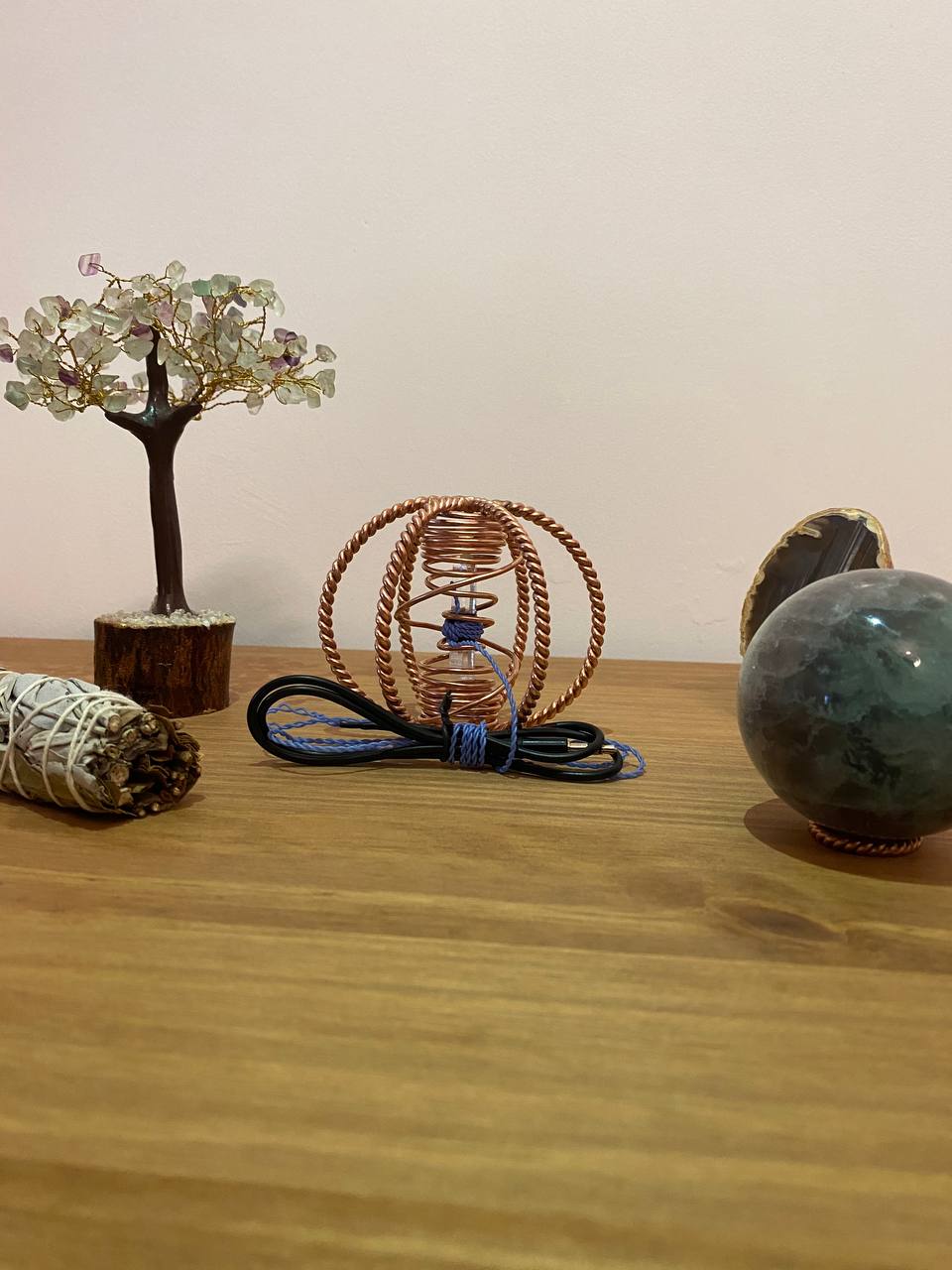Small New Earth Cubit Harmoniser with Lemurian Seed Quartz Succor Punch Core (432MHz)