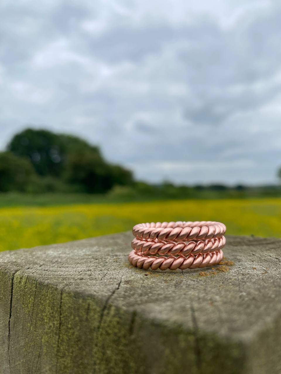 1/8th Lost Cubit Tensor Ring Pack Of 3