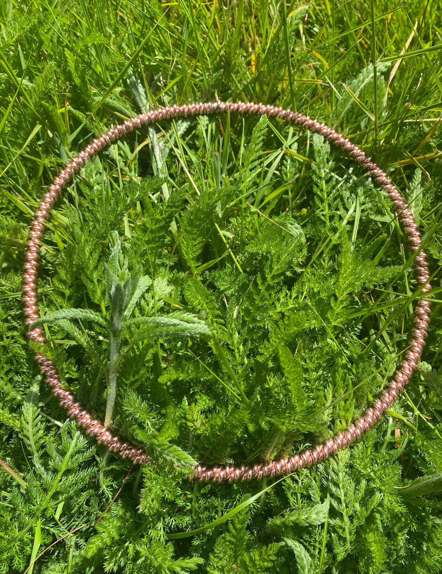 Thick Double Twisted Full Viking/Atlantean Cubit Tensor Ring (443MHz)