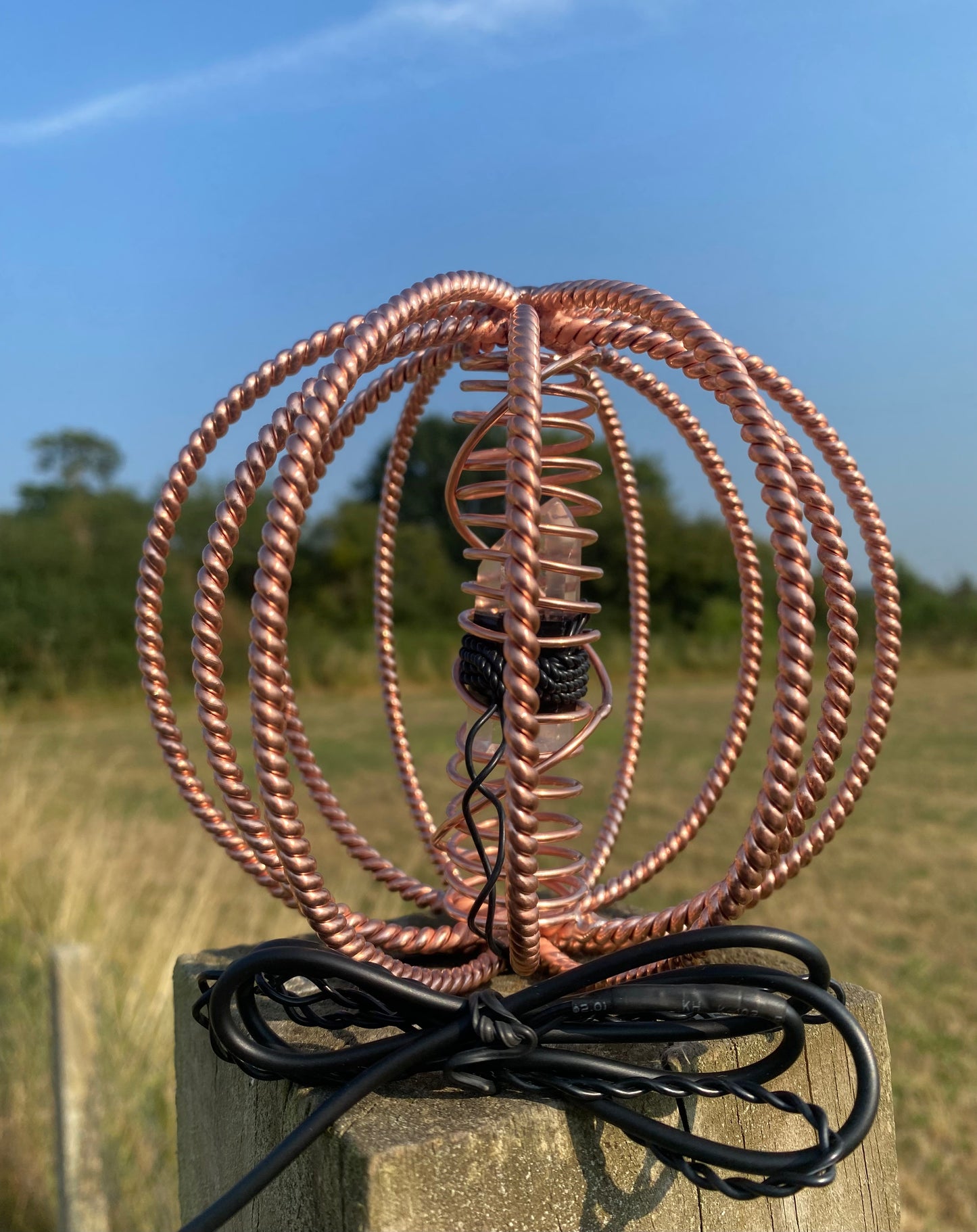 Holy Trinity Matrix Harmoniser with Clear Quartz Succor Punch Core (144MHz+177MHz+188MHz) (Copy)