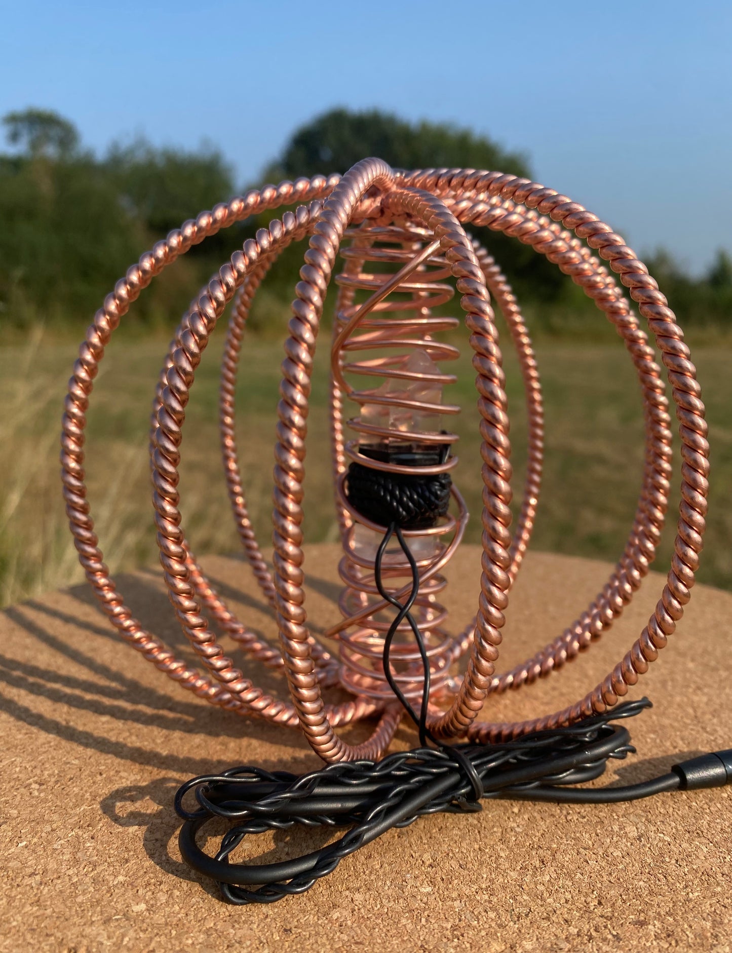 Holy Trinity Matrix Harmoniser with Clear Quartz Succor Punch Core (144MHz+177MHz+188MHz) (Copy)