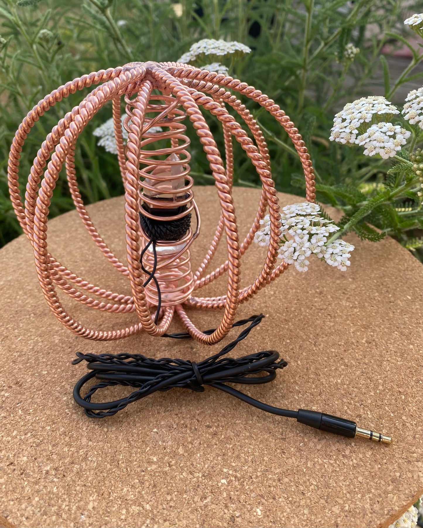 Holy Trinity Matrix Harmoniser with Clear Quartz Succor Punch Core (144MHz+177MHz+188MHz) (Copy)