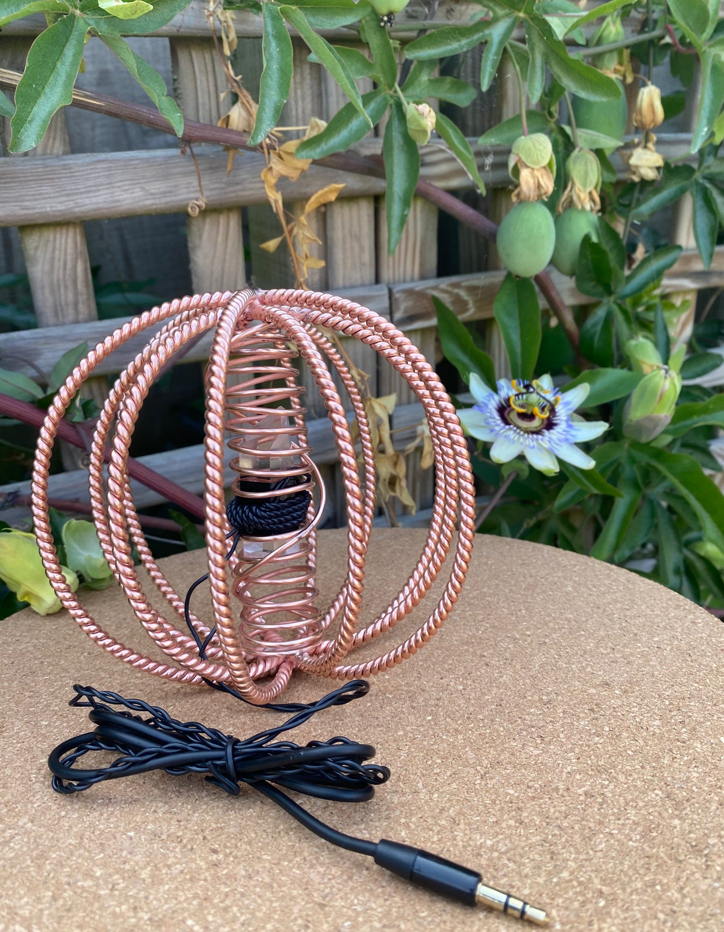 Holy Trinity Matrix Harmoniser with Clear Quartz Succor Punch Core (144MHz+177MHz+188MHz) (Copy)