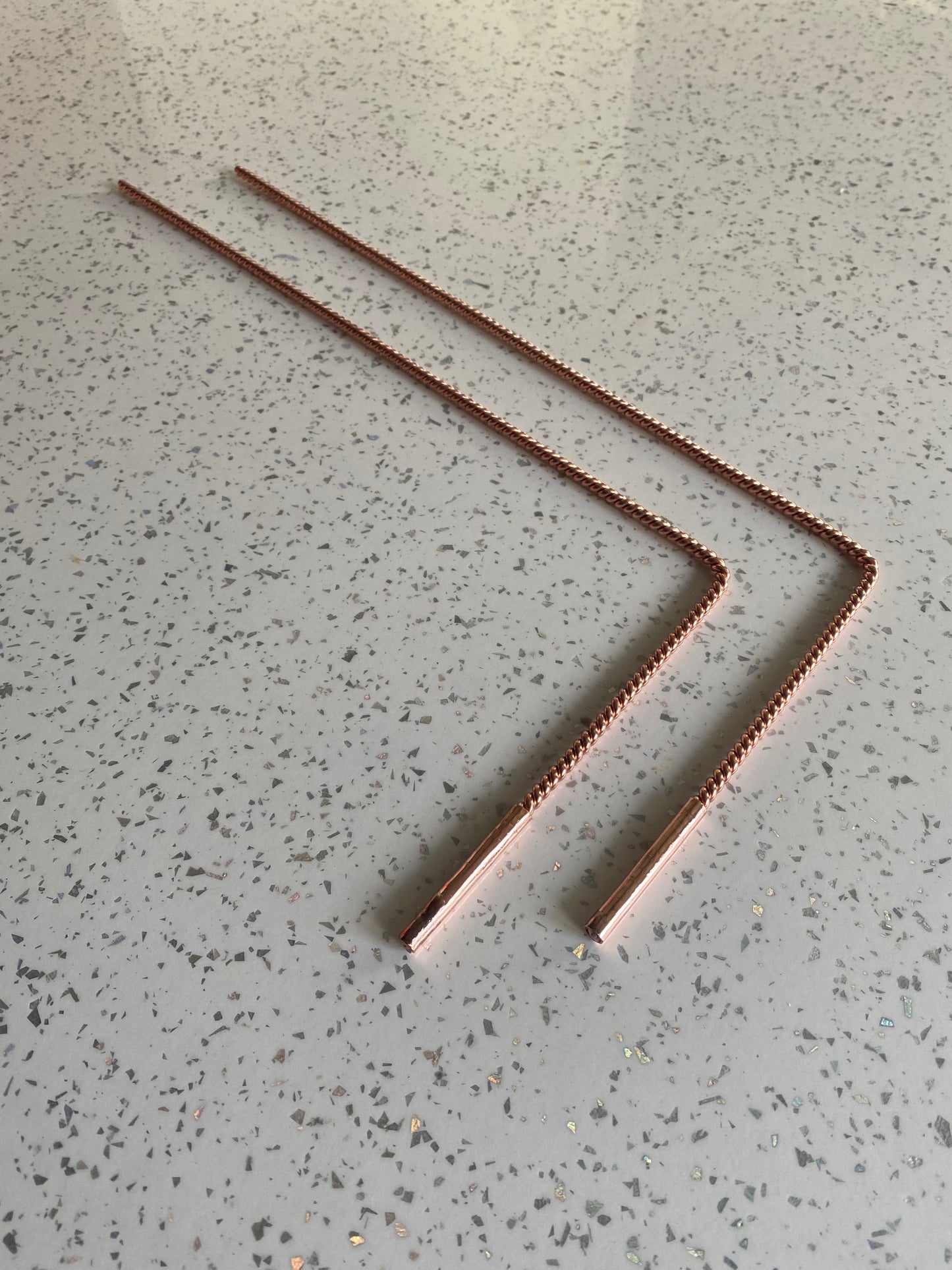 Empowerment Cubit Copper Tensor Dowsing Rods 188MHz