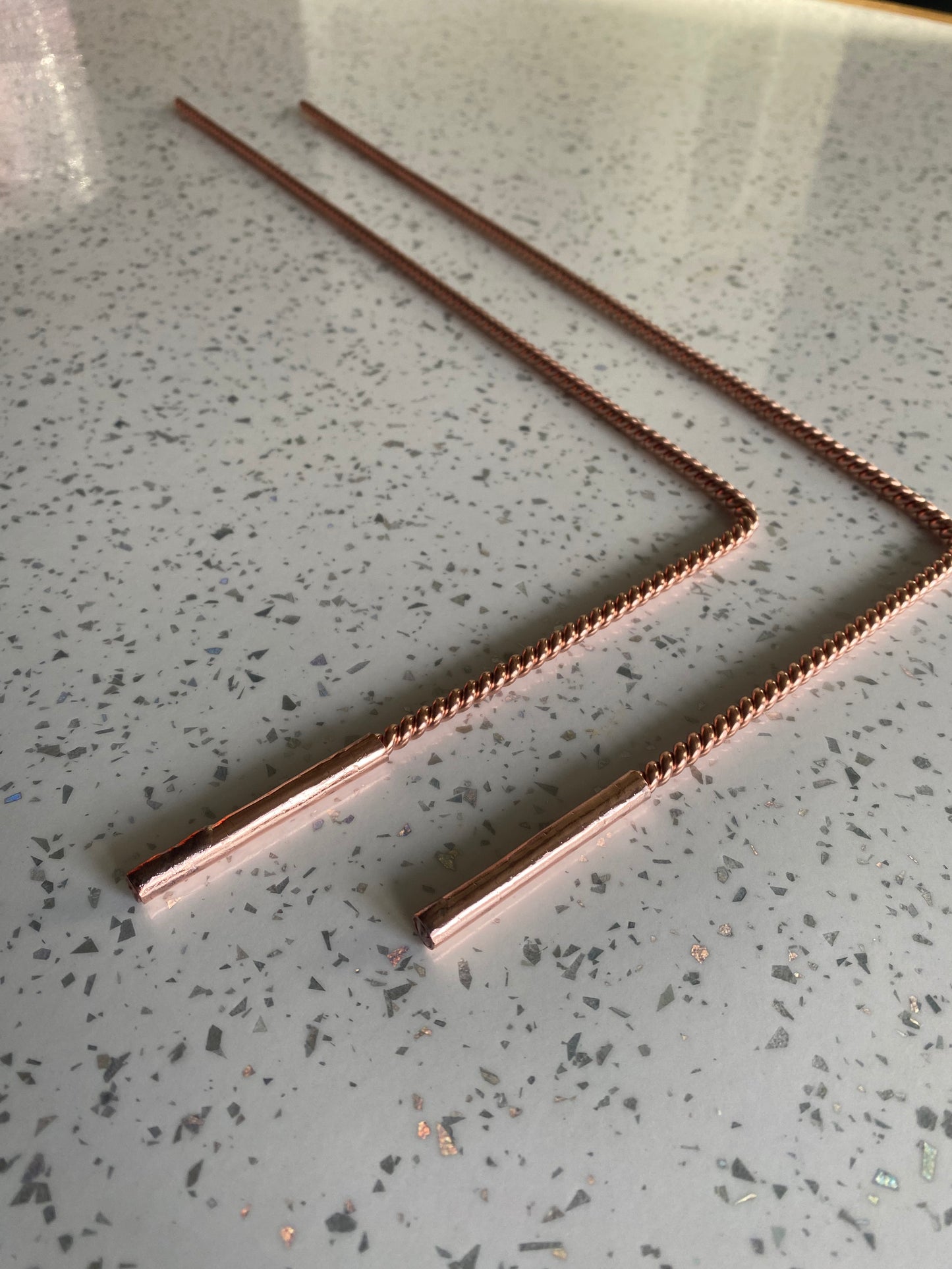 Empowerment Cubit Copper Tensor Dowsing Rods 188MHz