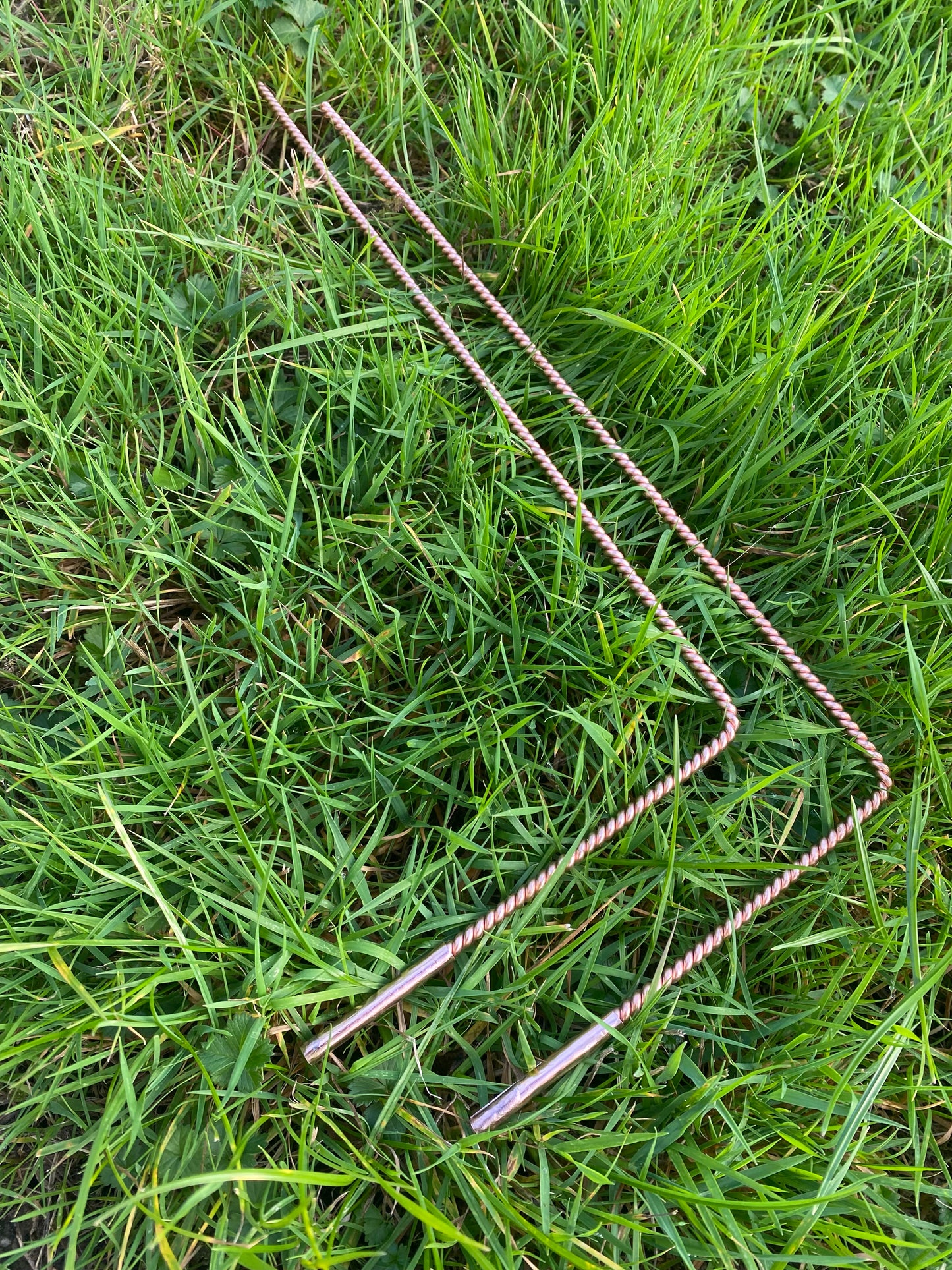 Empowerment Cubit Copper Tensor Dowsing Rods 188MHz