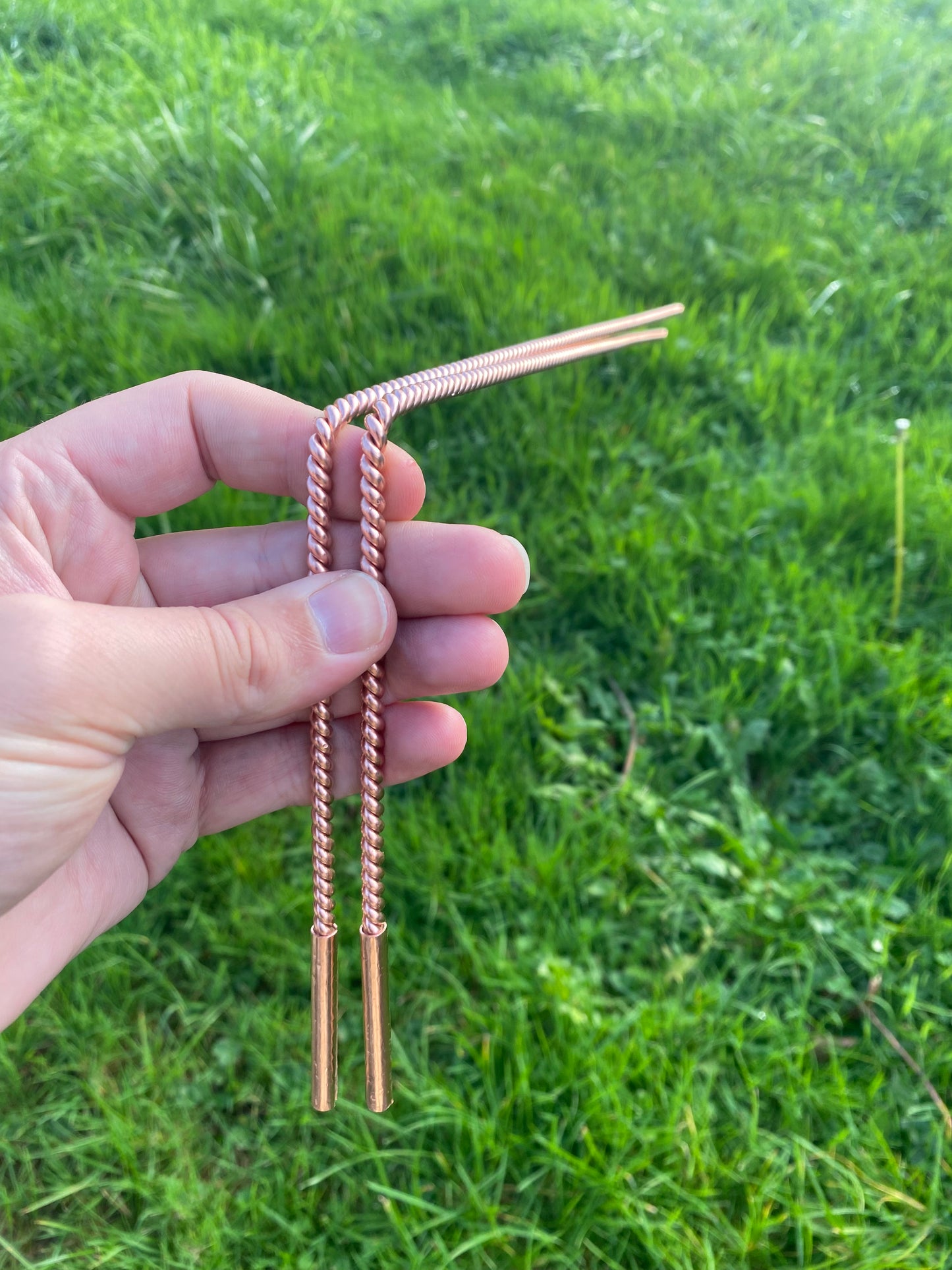 Empowerment Cubit Copper Tensor Dowsing Rods 188MHz