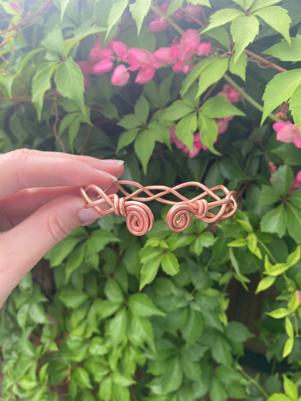 Braided Copper Bracelet