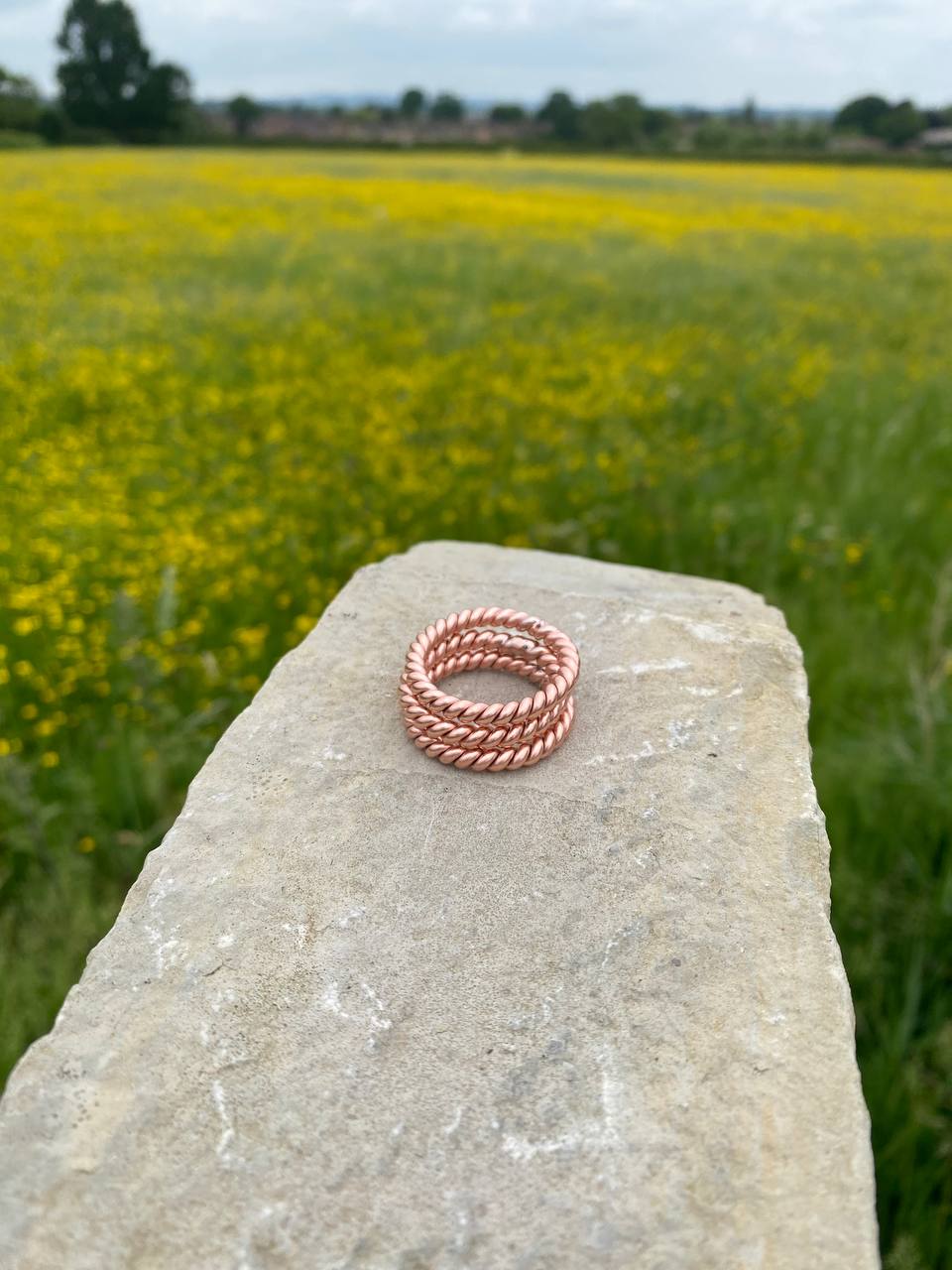 1/8th Lost Cubit Tensor Ring Pack Of 3
