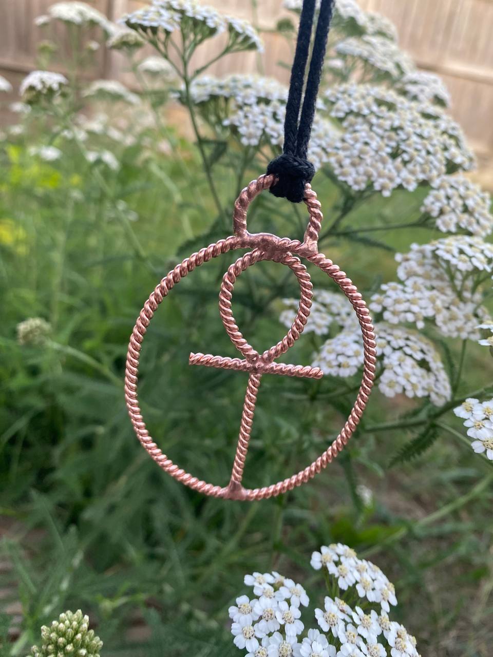 RaMu/Lemurian Cubit Scalar Tensor Ankh Amulet (404MHz)
