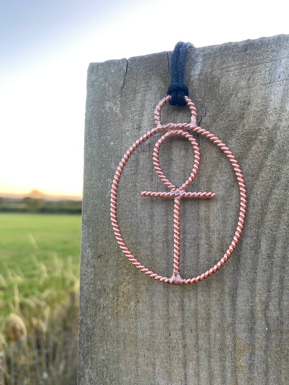 RaMu/Lemurian Cubit Scalar Tensor Ankh Amulet (404MHz)