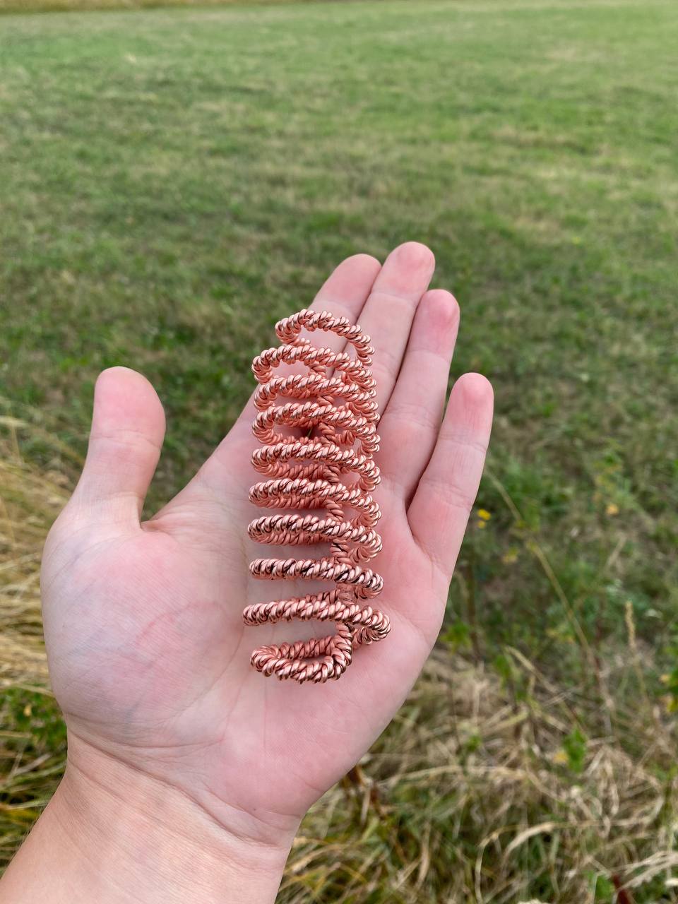 Double Twisted Sacred/Royal Egyptian Cubit (144MHz) Transmutation Coil (Acu-Vac)