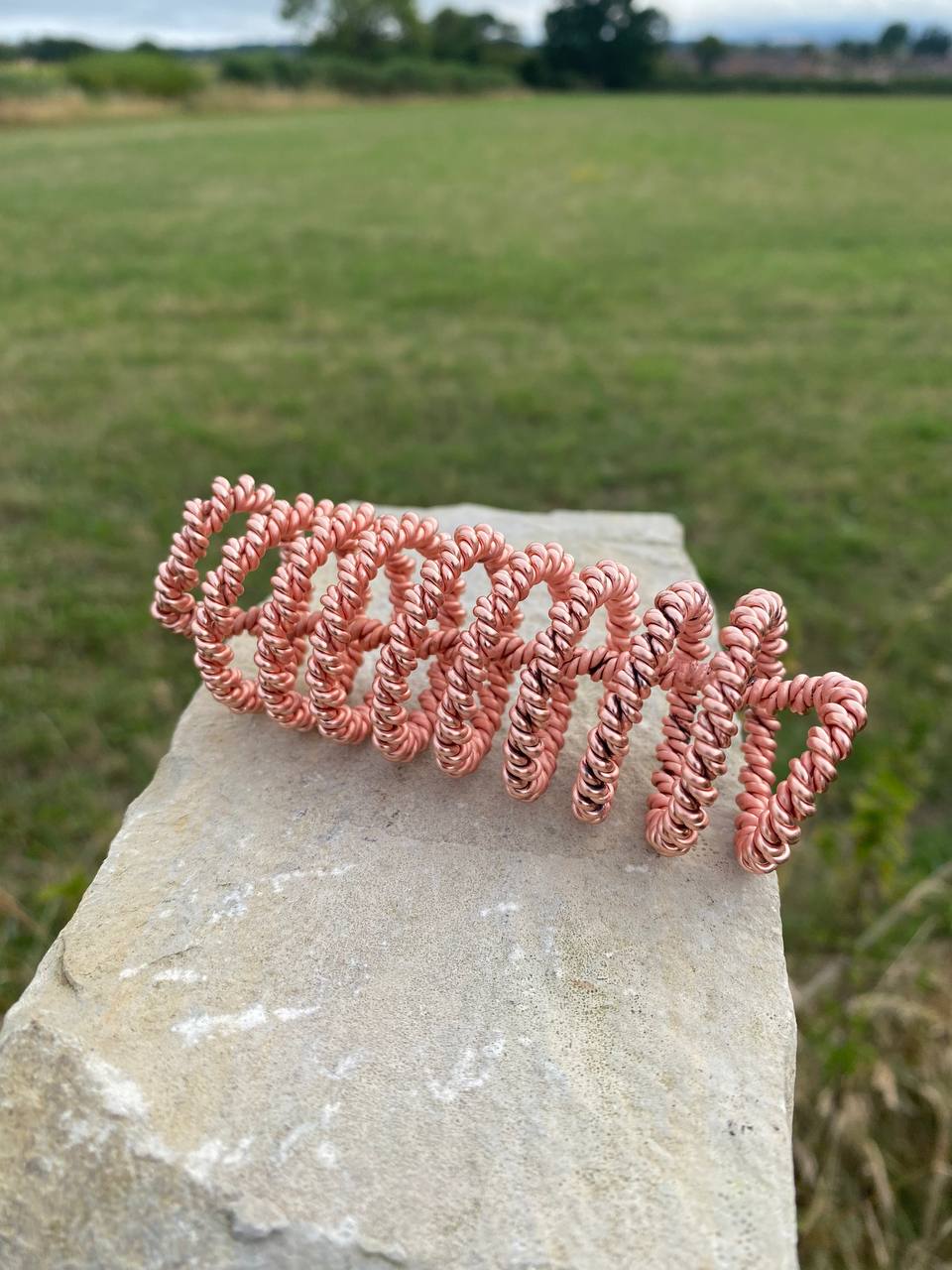 Double Twisted Sacred/Royal Egyptian Cubit (144MHz) Transmutation Coil (Acu-Vac)