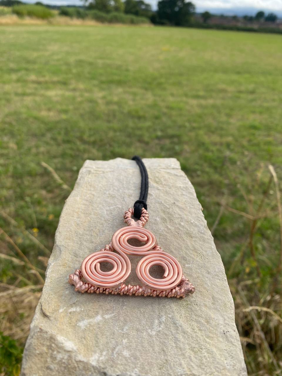 "Kingdom of Bards" Double Twisted Triangular Tensor Triskelion Scalar Amulet