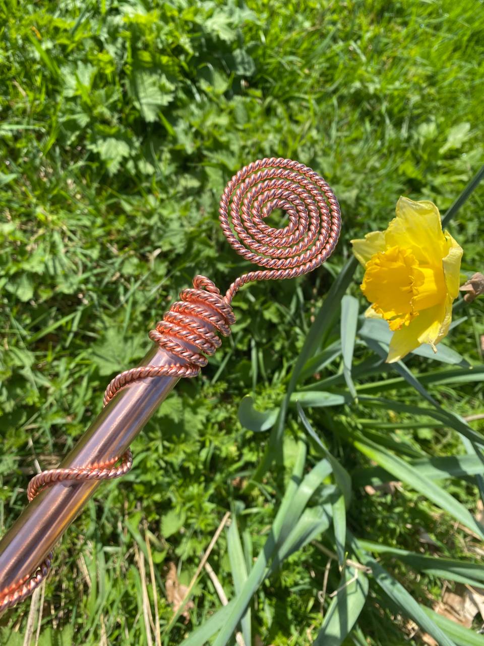 Pure Copper Tensor Electroculture Antenna (144MHz)