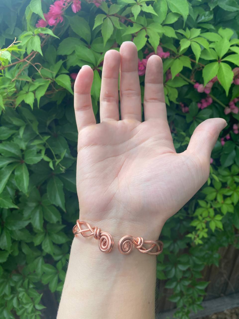 Braided Copper Bracelet